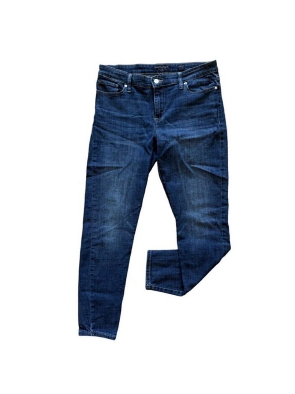 LUCKY🍀BRAND Stella Skinny Jeans Women’s Size 12 Dark Wash Stretch Denim